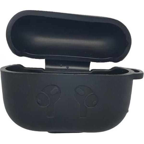 Airpod Pro Case – Airpod Pro Hoesje - Silicone Zwart – oDaani