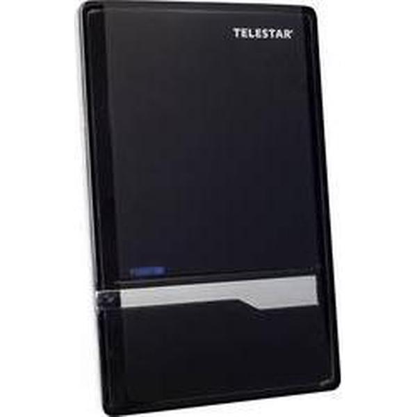 Telestar Antenna 7 LTE Actieve DVB-T/T2 platte antenne Binnen Versterking: 35 dB Zwart
