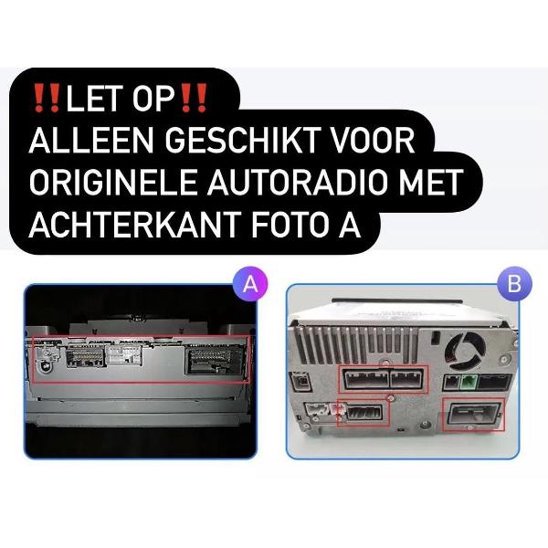 Honda Accord 2008-2012 Android 10 navigatie en multimediasysteem autoradio 1+16GB Bluetooth USB WiFi