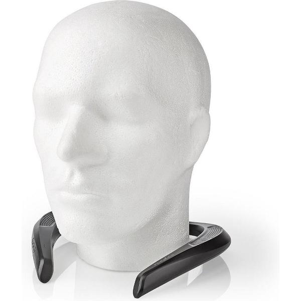 Bluetooth®-Speaker nekluidspreker Batterij speelduur: Tot 6 Uur | Nek Ontwerp | 9 W | Stereo | Ingebouwde microfoon | Zwart