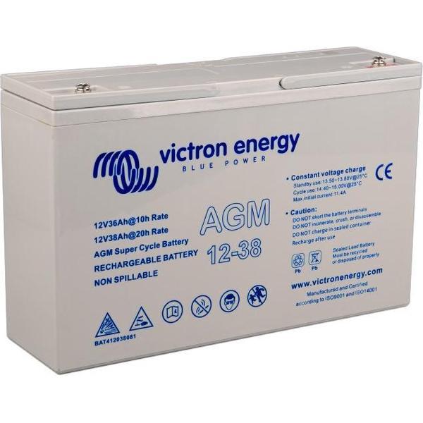 Victron 12V/38Ah AGM Super Cycle Batterij