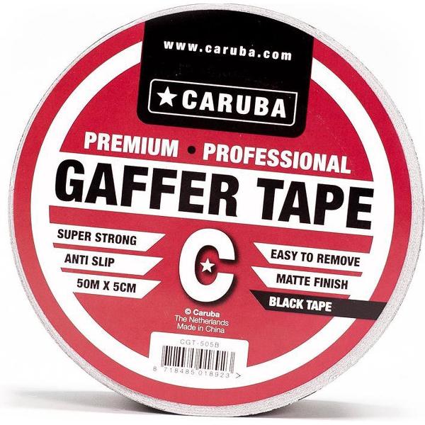 Caruba Gaffer tape zwart