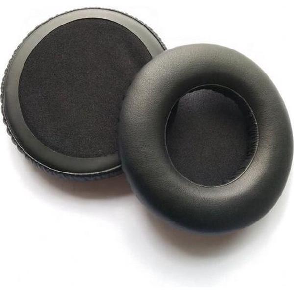 Luxe Lederen Oorkussen Set Voor AKG K550 K551 K553 K240 K240 Studio K270 K241 K272 (MKII / MKIII) - Vervangende Koptelefoon Earpads - Oor Kussens - Ear Pads - Oorkussens Met Noise Cancelling Memory Foam Binnenlaag - Zwart