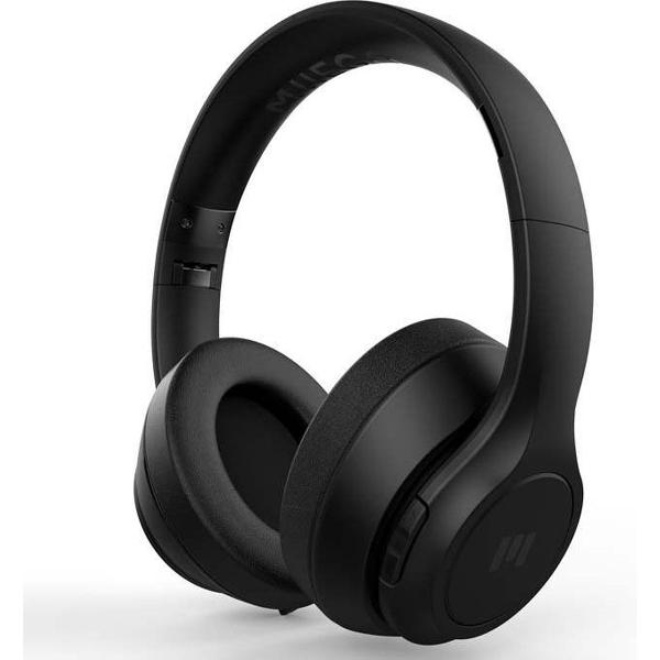 Miiego BOOM Zwart bluetooth draadloze over-ear sport koptelefoon en vrijetijd