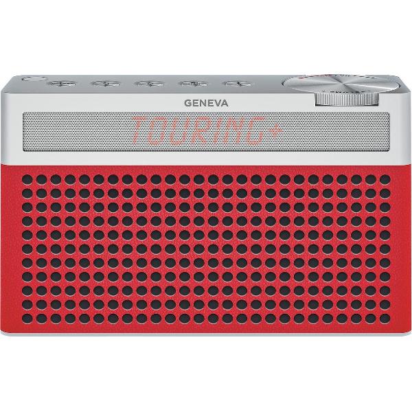 GENEVA Touring S+, DAB/DAB+/FM radio, rood