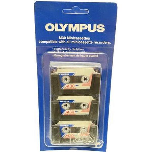 Olympus M30 Minicassettes 2 x 15 min (3 pack)
