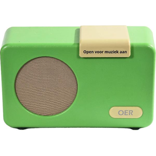 OER Muziekspeler voor Ouderen met Dementie (Geschikt als Dementie Radio) - Zelfstandige Bediening - Stevig/Robuust/Kwaliteit