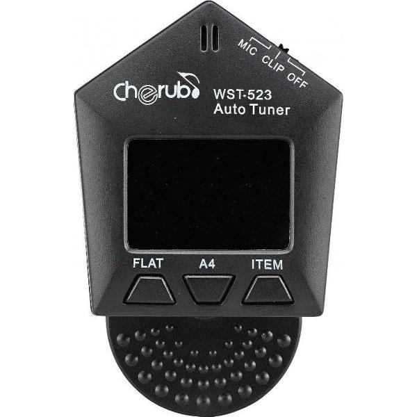 Stemapparaat gitaar - WST-523 - Clip-on - Kunststof - 66 gr - Viool - Ukeleles - Basgitaren