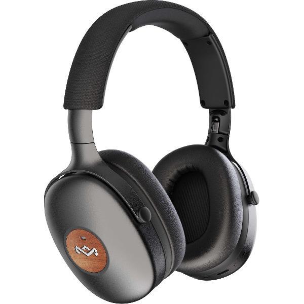 House of Marley Positive Vibration XL ANC Draadloze Koptelefoon - Ruisonderdrukking - Zwart