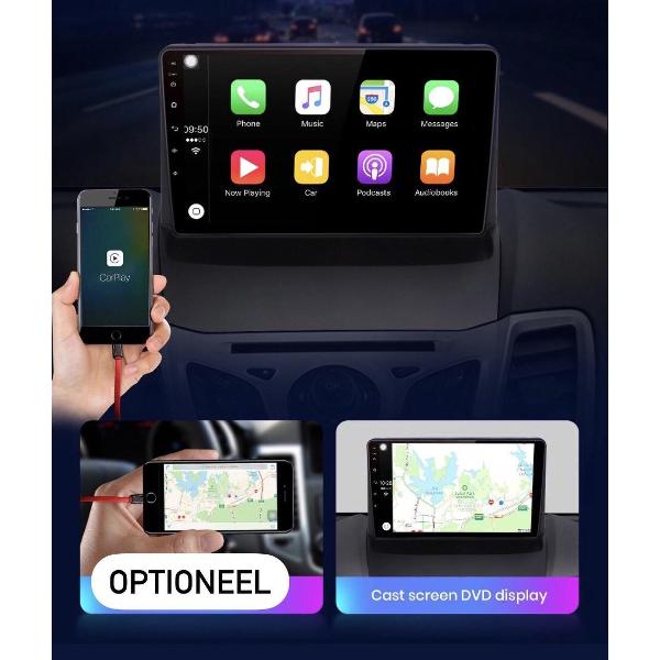 Ford Fiesta 2008-2011 Android 10 navigatie en multimediasysteem Bluetooth USB WiFi 2+32GB