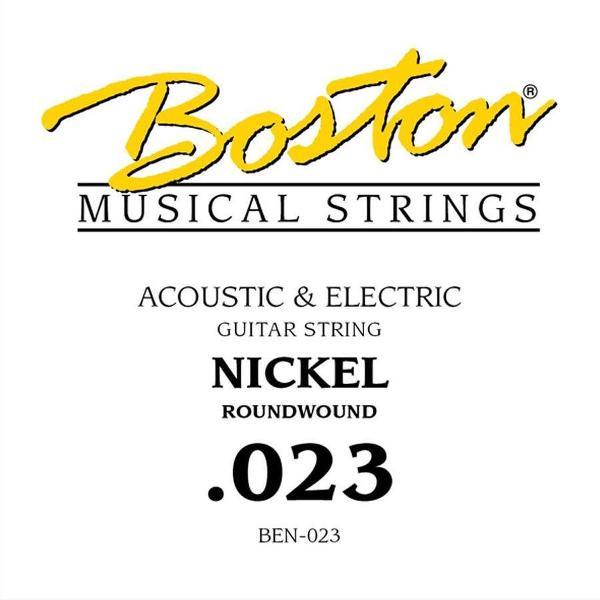 Snaar elektrische/akoestische gitaar Boston BEN-023 Nickel roundwound .023