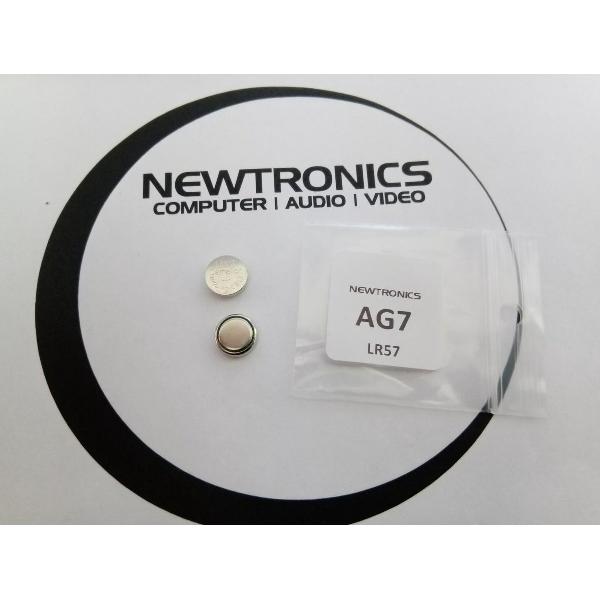 Newtronics AG7/LR926/LR57/SR927W/395 knoopcel batterij - Set van 2 stuks