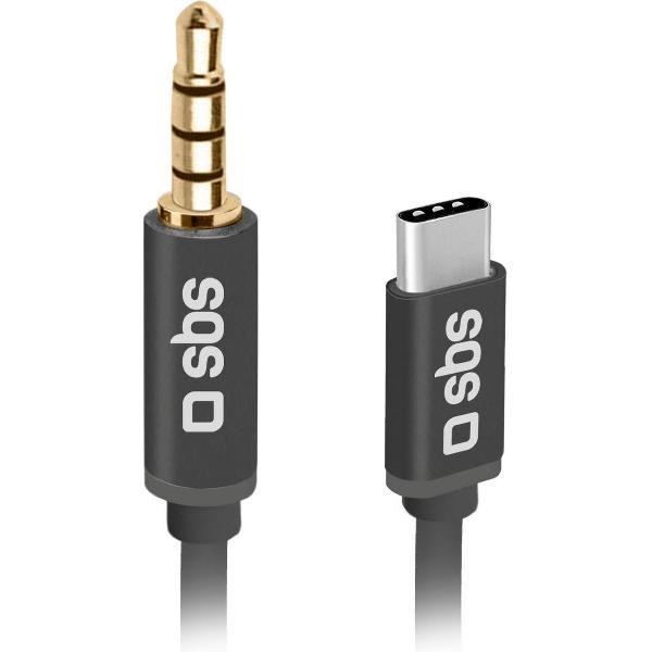 SBS Audio Adapter Type-C (m) / Jack 3.5mm (m) 1m