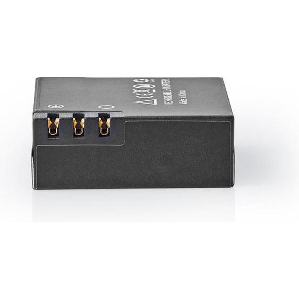 Nedis ACBT20BK Vervangende Batterij Voor Actioncam 1000 Mah Max. 90 Minuten 3,7 V
