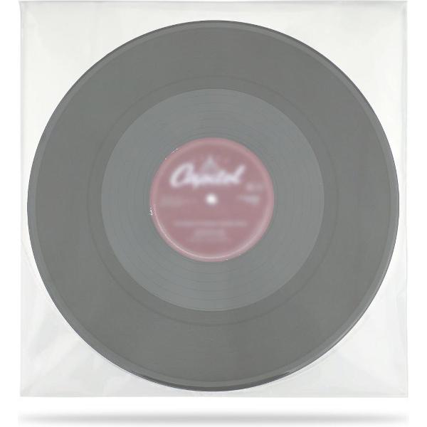 LP Hoezen Premium - 50 Stuks - Lp Beschermhoezen - Lp Hoezen Plastic - Lp Hoezen Buitenhoes Vinyl - LP Binnenhoes - LP Binnenhoezen - Vinyl reiniger - LP Reinigingsset - LP Opbergsysteem - Vinyl Opberg systeem - Platenhouder - LP Rek