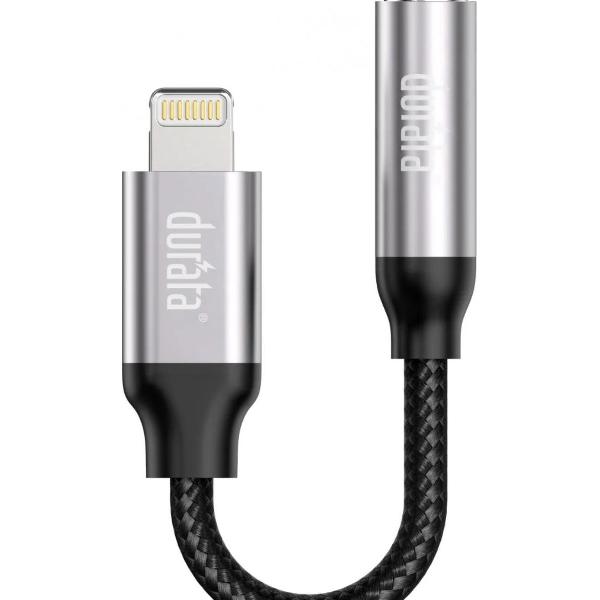 Durata Lightning naar 3.5mm Headphone Jack - Audio Adapter