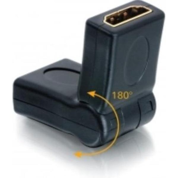 DeLOCK Adapter HDMI female – female 180°