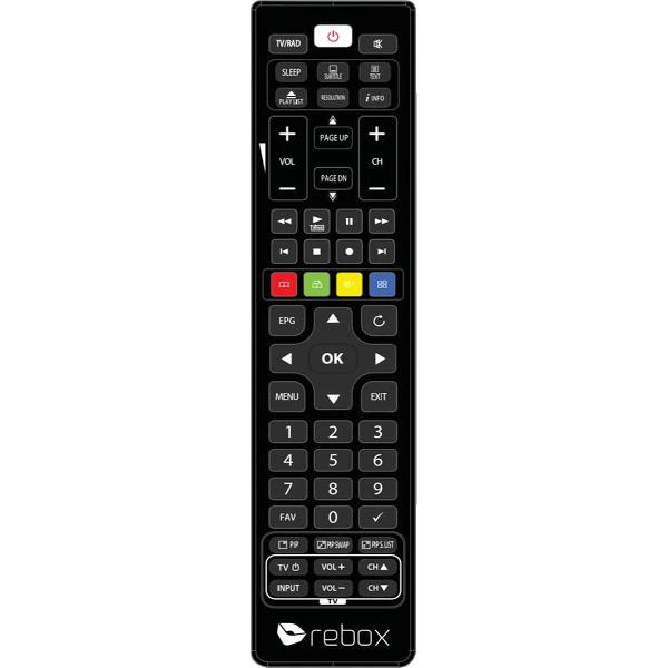 Rebox universele afstandsbediening plus TV learning functie