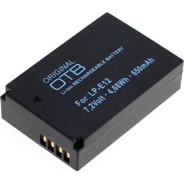 OTB Accu Batterij Canon LP-E12 - 650mAh