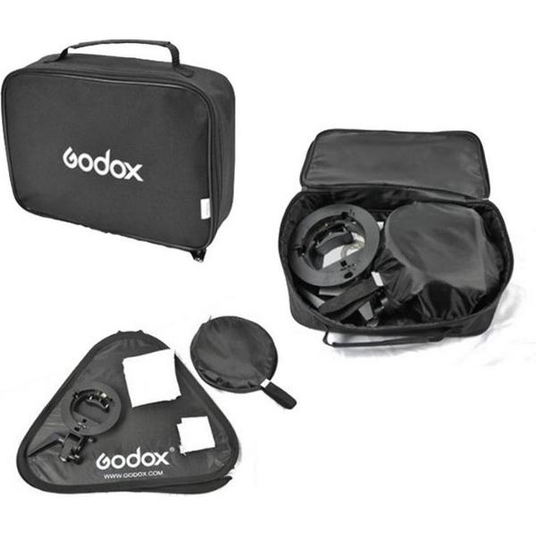 Godox S-bracket Bowens + Softbox 80x80cm + Grid