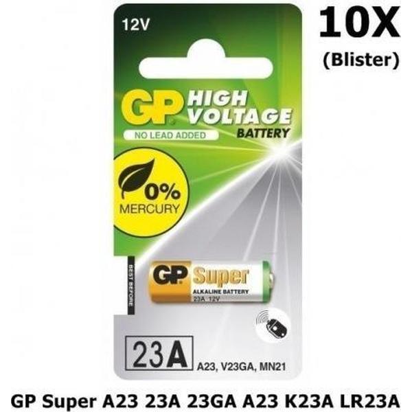 10 Stuks - GP Super A23 23A 23GA A23 K23A LR23A MN21