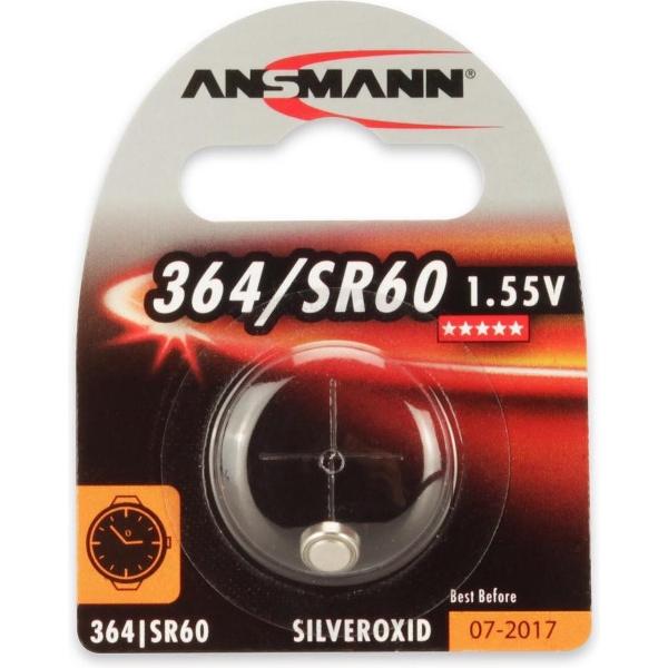 Ansmann horloge batterij Silveroxid 1.55V SR60/364