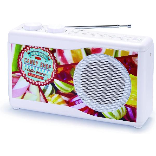 Bigben Draagbare Radio - Snoep/Candy