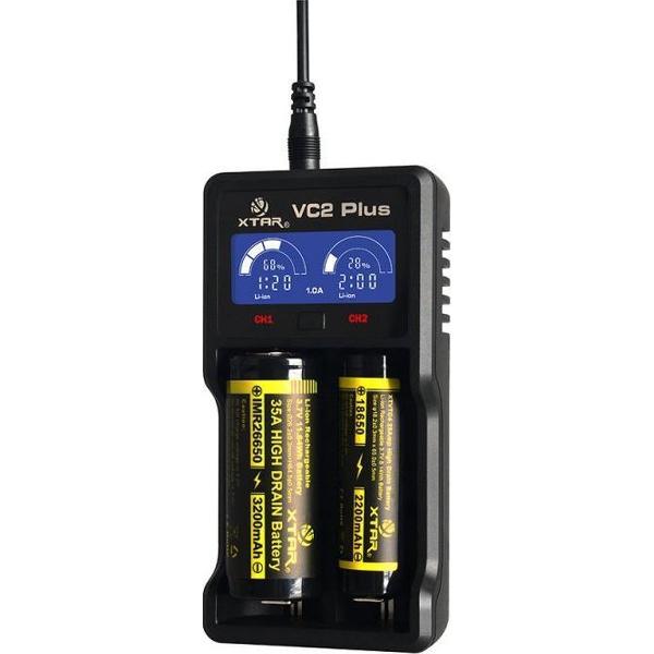 XTAR VC2 Plus Master batterij-oplader