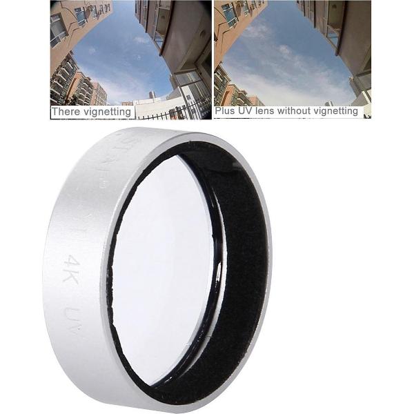 JUNESTAR voor Xiaomi Xiaoyi Yi II 4K Sport actiecamera Proffesional UV-filter (goud)