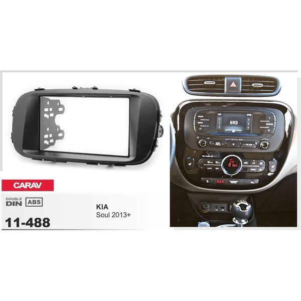 2-DIN KIA Soul 2013+ afdeklijst / installatiekit Audiovolt 11-488