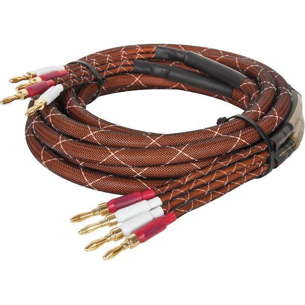 Kruger&Matz Luidspreker kabel (banana plug) KM0335