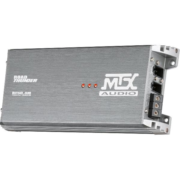 MTX Audio RT50.4M - 4x 50 Watt - 4-kanaals auto versterker