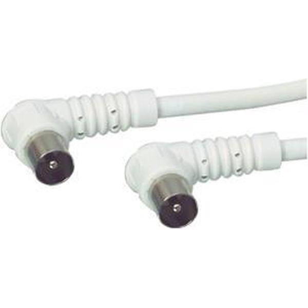 Valueline CX 1.5MM coax-kabel 1,5 m Wit