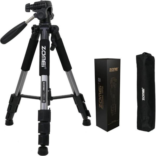 Grandecom® | Tripod | Statief | Verstelbaar | Camera | Draagbaar | Camera statief | 140cm