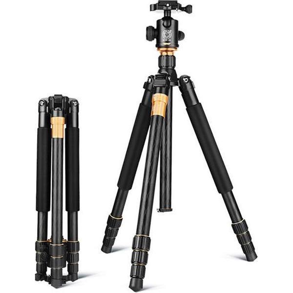 Aluminium Statief & Monopod type Q999 + QZSD-02 Balhoofd