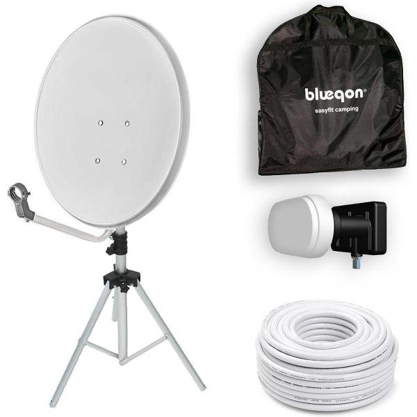 Travel Camping Set Licht grijs 80 cm