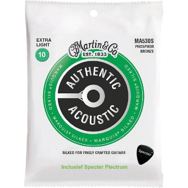 Martin MA530S Gitaar Snaren voor de Akoestische gitaar Met Specter Plectrum