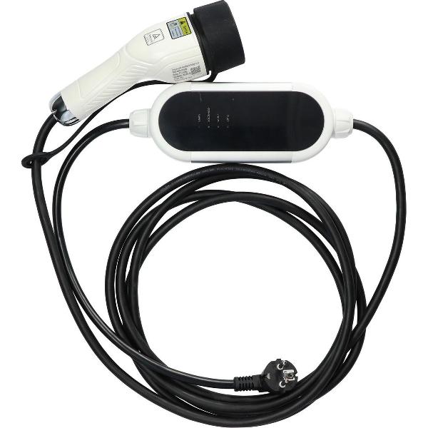 Nistar MOBIEL LAADSTATION Voor Tesla,Ford,VW,MBenz,BMW,Audi,hyundai,KIA,Peugeot,Volvo,Nissan,Citroen| 16A | TYPE 2 16A Car Charging AC Portable Charger EV