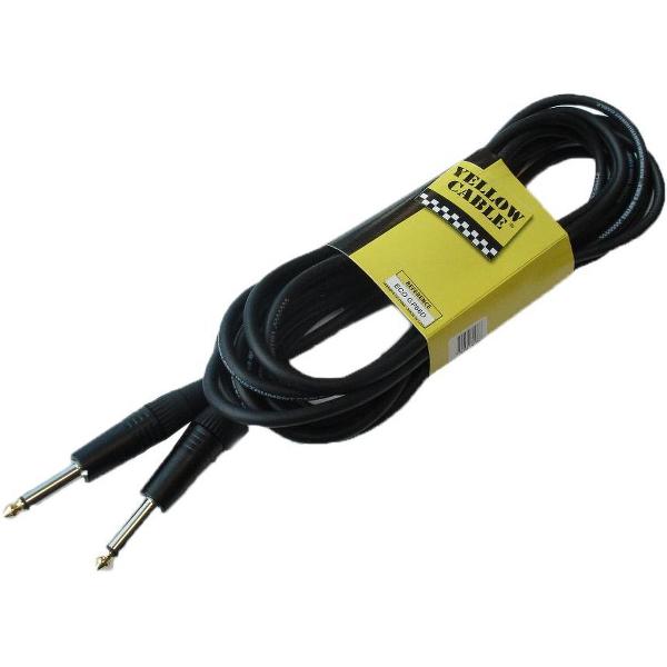 Gitaarkabel - 3 Meter - Jack/jack 3m - Jack mono - Zwart