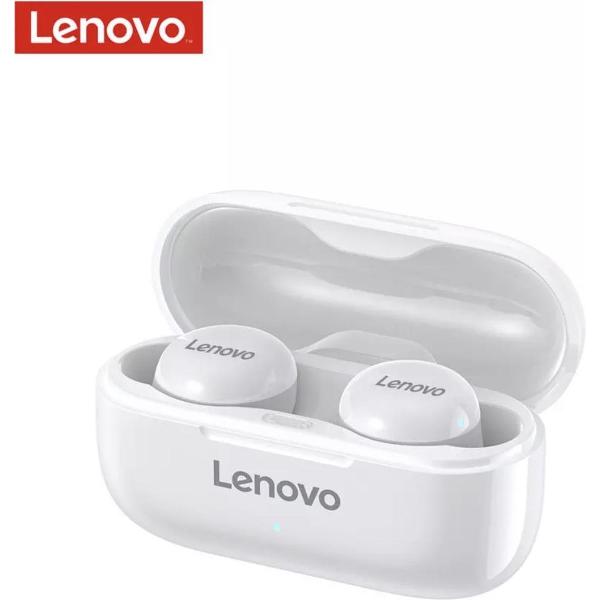 Lenovo LP11 Draadloze Hd Stereo Oordopjes - Bluetooth 5.0 Met Dual Microfoon - Noise Cancelling - Wit