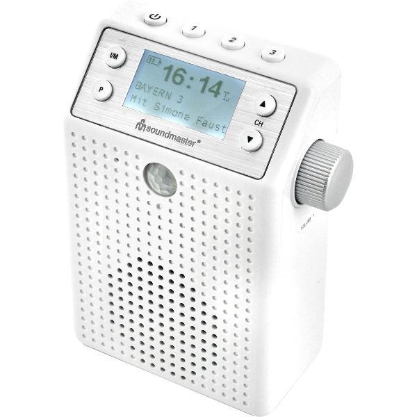 Soundmaster DAB60WE | DAB+ FM Radio met Bewegingsdetector en Accu
