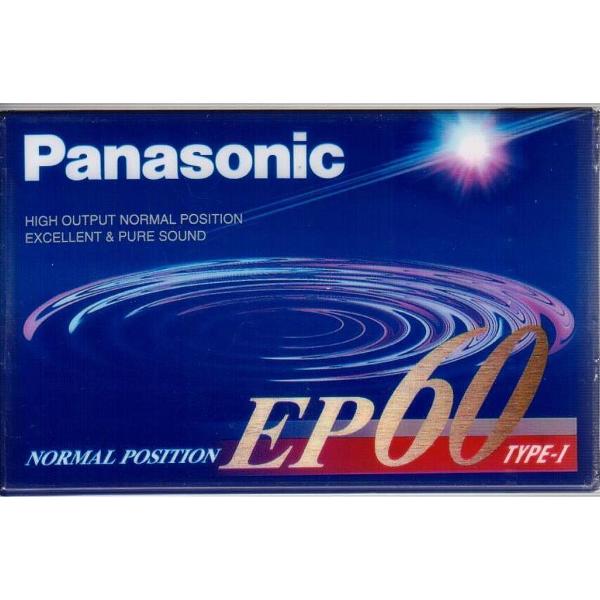 PANASONIC - EP 60 - AUDIO TAPE (CASSETTE BANDJE) - 60 MIN (2 X 30) - NORMAAL - TYPE I - vintage uit 1994