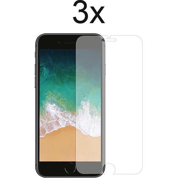 iPhone 7 screenprotector - iphone 7 screen protector - iphone 7 screenprotector glas - 3 stuks