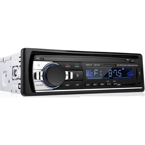 TechU™ Autoradio T89 – 1 Din + Afstandsbediening – Bluetooth – AUX – USB – SD – FM radio – Handsfree bellen – Aansluiten aan Navigatie App