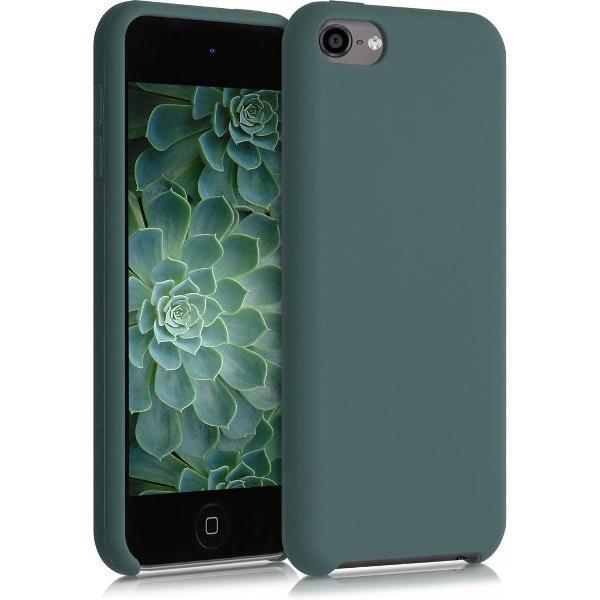 kwmobile hoes voor Apple iPod Touch 6G / 7G (6de en 7de generatie) - Beschermhoes voor mediaspeler - Backcover in blauwgroen
