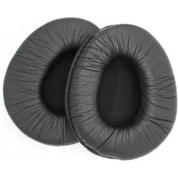 Luxe Lederen Oorkussen Set Voor Sony MDR-Z600 MDR-V600 MDR-V900 MDR-7509 MDR-CD350 MDR-CD450 MDR-CD470 MDR-CD550 - Vervangende Koptelefoon Earpads - Oor Kussens - Ear Pads - Oorkussens Met Noise Cancelling Memory Foam Binnenlaag - Zwart