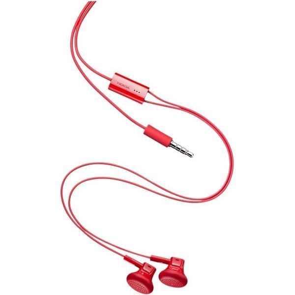 Nokia Headset Stereo WH-108 Rood
