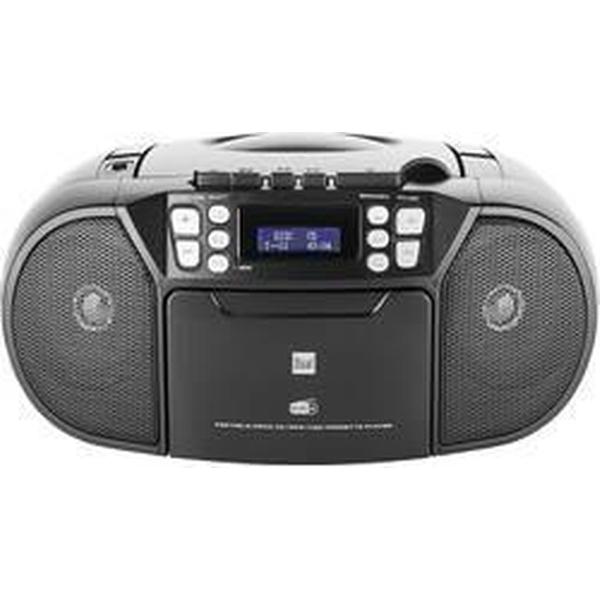 Dual DAB-P 210 Radio/CD-speler DAB+, FM AUX, CD Zwart