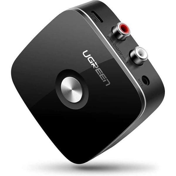 UGREEN - Bluetooth 5.0 audio-ontvanger - 3.5mm audio/2 RCA aansluiting - 10M bereik