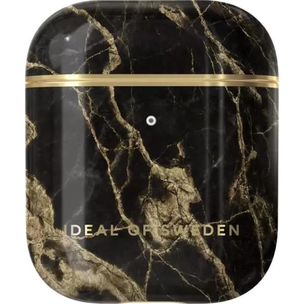 iDeal of Sweden - Apple Airpods gen1 + gen2 case 191 - Golden Smoke Marble